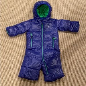Ralph Lauren Polo Baby snowsuit down 9-12 mo